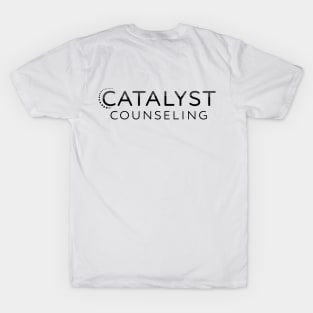 Catalyst Black Front and back T-Shirt